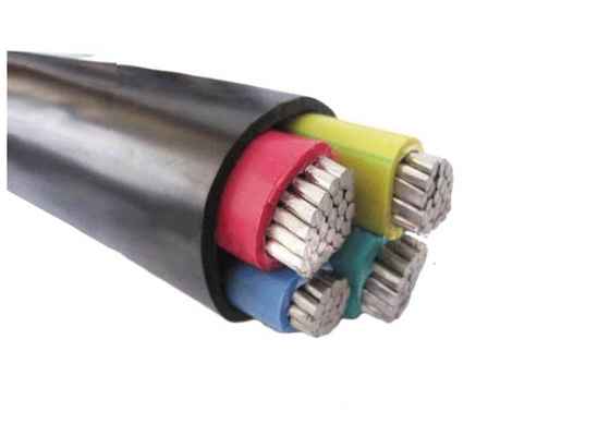 الصين كابلات PVC المعزولة بثلاث ونصف وكابلات Unarmour Cable1000V Aluminium Conductor المزود