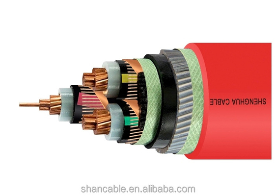 الصين IEC 61034-2 الكابلات المقاومة للحريق كثافة دخان العزل XLPE المزود