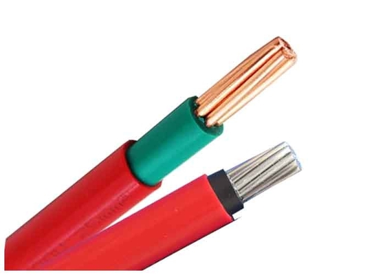 الصين PVC معزول كبل كهربائي 0.6 / 1kV الذين تقطعت بهم السبل النحاس موصل واحد عن طريق 1.5mm2 ~ 300mm2 المزود