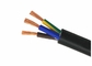 PVC معزول / مغمد الكابلات الكهربائية سلك مرن موصل النحاس 3 النوى سلك كابل المزود