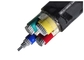 KEMA TUV شهادة 600 / 1000V PVC الكابلات المعزولة 4 الأساسية PVC الكابلات الكهربائية المزود