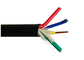 أربعة النوى الكابلات الكهربائية الأسلاك مع موصل النحاس الصلبة 450 / 750V مع غمد PVC المزود