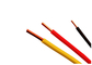اللون حسب الطلب الأسلاك الكهربائية كابل واحد كور PVC معزول كابل 450/750 V. المزود