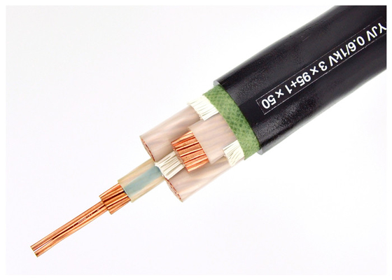 الصين ثلاثة كابل كهربائي واحد معزول و 1 مخفض موصل 1kV XLPE حسب IEC 60502-1 المزود