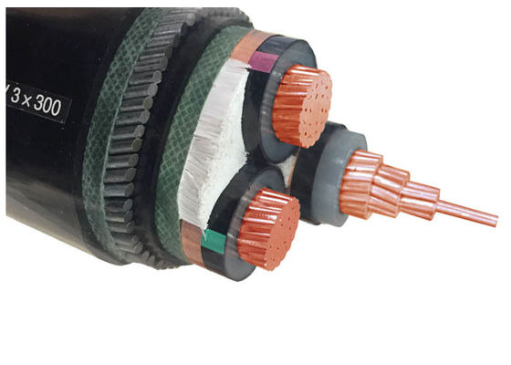 الصين كابل كهربائي مدرع موصل نحاسي معزول XLPE PVC غلاف PVC أسود كابل كهربائي منخفض الجهد المزود