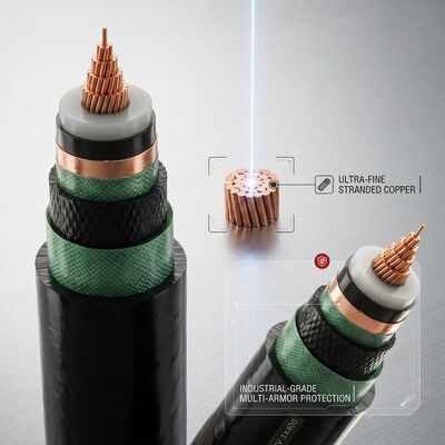الصين Flexible Class 5 Fine Stranded 4x35mm2 Copper XLPE Insulated RV-K Power Cable مزود