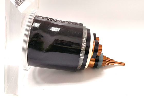 شانغهاي شينغهوا 33kV واحد النواة النحاس XLPE العزل سلك الطاقة المدرع 19 المزود