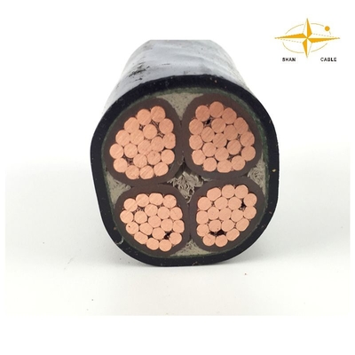 1.5-400mm2 أسود XLPE كابلات الطاقة المعزولة للأنظمة الكهربائية الداخلية المزود