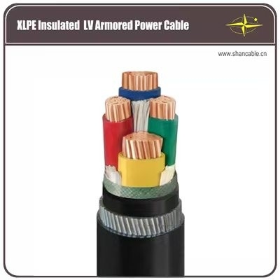 كابل مجموعة شينغهوا 0.6kv كابل معزول XLPE من خمسة نواة للتطبيقات الصناعية المزود