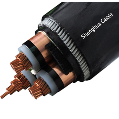 0.6/1KV كابلات PVC المعزولة تحت الأرض -20C إلى 70C لحلول توزيع الطاقة تحت الأرض المزود