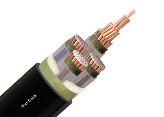 NYY 4x25mm2 Oxygen-Free Copper PVC Insulated Power Cable for Underground Use 0.6/1kV مزود