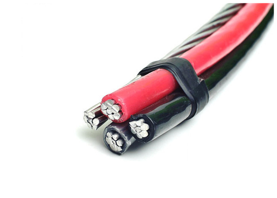 كابل شانغهاي شينغهوا XLPE / PVC عازل كابل طيران محزم ، كابل خدمة ثلاثي المزود