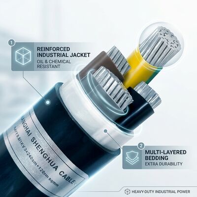 Oil Resistant Chemical Resistant PVC Insulated Cable 450/750V 3 Core Industrial Use مزود