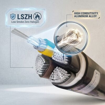 CYKY 5x6mm2 PVC Insulated Cable 90C Underground Distribution 0.6/1kV IEC60502 مزود