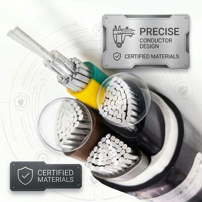CYKY 5x6mm2 PVC Insulated Cable 90C Underground Distribution 0.6/1kV IEC60502 مزود