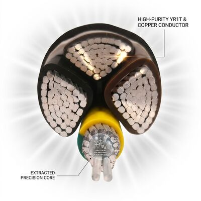 LSZH 7x1.5mm2 PVC Insulated Control Cable Halogen Free Subway 450/750V IEC60228 مزود
