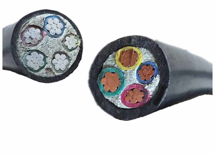 الألومنيوم / النحاس تقطعت بهم السبل موصل PVC معزول كابل الطاقة مع الحشو