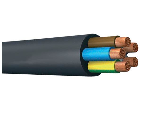 CE 1kV النحاس موصل PVC الكابلات المعزولة خمسة النوى CU / PVC / PVC الكابل