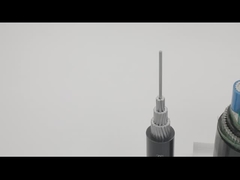 كابل AWA SWA النحاسي المدرع بطول 100 متر PVC مجدول